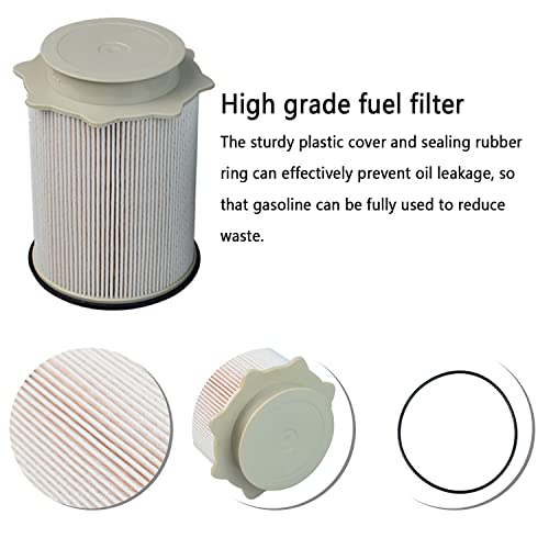 Kit de filtro de combustible diésel Cummins de 6.7 L compatible con Dodge Ram 2500 3500 4500 5500 2013-2017 Dodge Ram 2500 3500 4500 5500 Juego de separadores de agua de filtro de combustible de repuesto 68157291AA 68197867AA