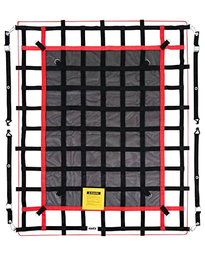 Orion Motor Tech Red de Carga Pesada Red de Carga para Camioneta Pickup Cama, 6’x4.8 'Camión Red de Cama para SUV ATV Plataforma de Petróleo Rack de Carga, Camión Cama Carga Net Trucker Organizer