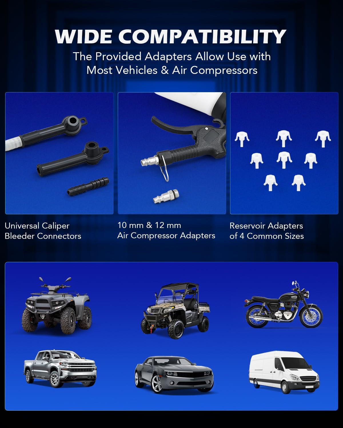 Orion Motor Tech Bomba de Líquido de Transmisión de 7.5 L, Kit de Recambio Manual ATF de 2 Galones, Bomba de Mano de Líquido de Transmisión, Bomba de Transferencia de Líquido de Transmisión