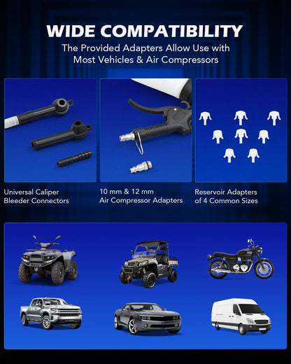 Orion Motor Tech Bomba de Líquido de Transmisión de 7.5 L, Kit de Recambio Manual ATF de 2 Galones, Bomba de Mano de Líquido de Transmisión, Bomba de Transferencia de Líquido de Transmisión