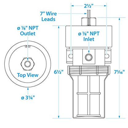 Seachoice Dura-Lift - Bomba de combustible electrónica, construcción de estado sólido, elevación de 120 pulgadas, 11.5-9 PSI, 33 GPH