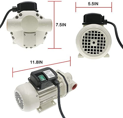 FL-540B Bomba química eléctrica autocebante 115V 40L/min (10.5GPM) 40PSI 2.75Bar PA66 utilizada para equipos de reabastecimiento de combustible de riego por pulverización