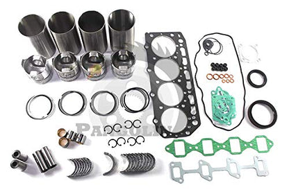 Kit de reconstrucción del motor 4D84-2 4D84E-2 para los recambios del excavador de Komatsu Yanmar B6 y de Komatsu
