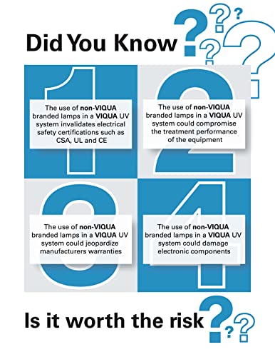 Viqua S200RL-HO - Lámpara UV de repuesto para sistema VH200
