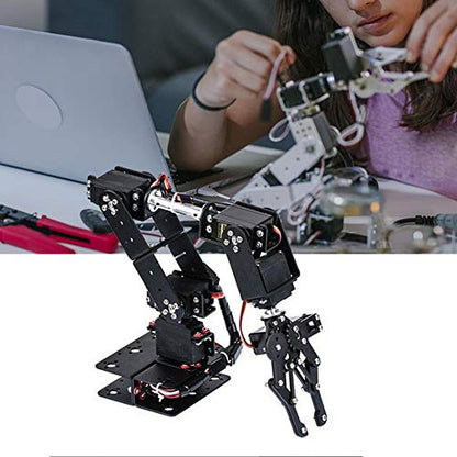 6DOF - Kit de garras de brazo mecánicas, manipulador DOF, robot industrial, agarre mecánico, piezas de robot automático