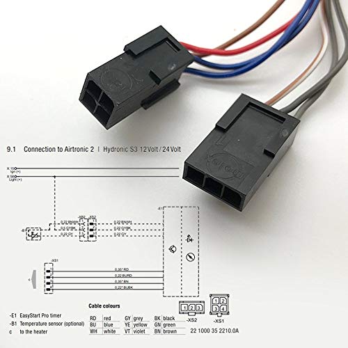 Eberspacher Espar Airtronic S2 D2 L 12V 2.2kW 7500BTU con temporizador EasyStart PRO 7 días diagnóstico de fallas y ajuste automático de altitud con incluye placa de montaje en el suelo GRATIS | ÚLTIMO MODELO