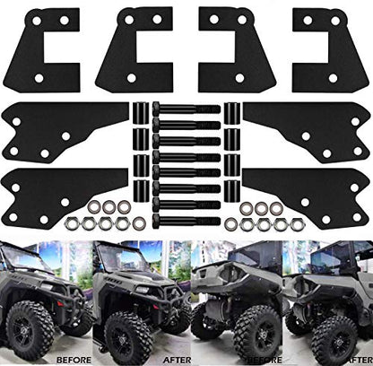 Kit de elevación delantera y trasera de 3 pulgadas para Polaris Ranger Fullsize 570/Fullsize 570 XP/XP 900/XP 900 CREW/XP 1000/XP 1000 CREW/1000 Diesel/1000 Diesel CREW UTV Kit de elevación completa