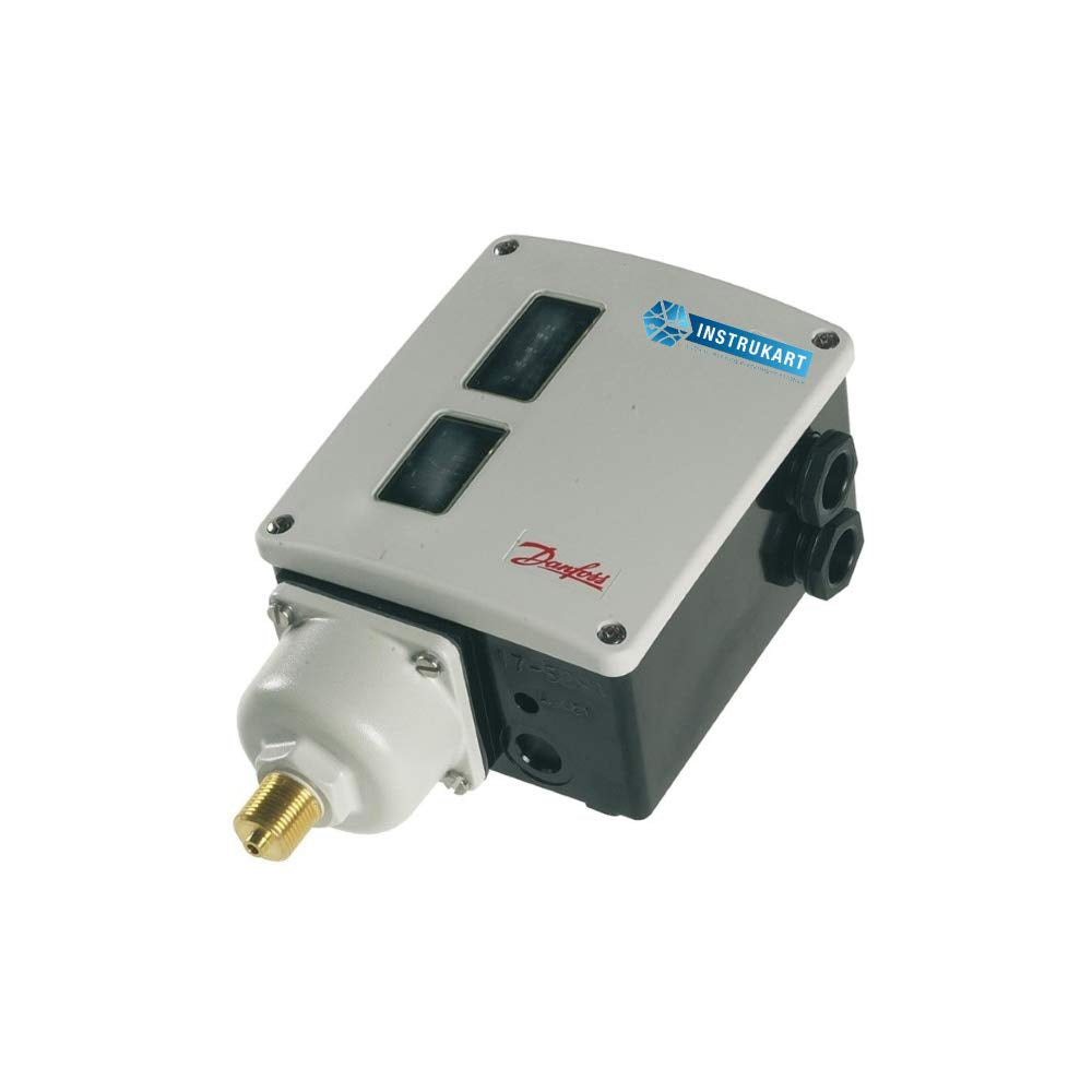 Danfoss - Interruptor de presión (rango: 3 a 40 PSI) con conexión de presión de 3/8 G para automóviles, calderas, turbina de vapor, bombas, HVAC, refrigeración marina. Modelo: RT-116 (paquete de 2)