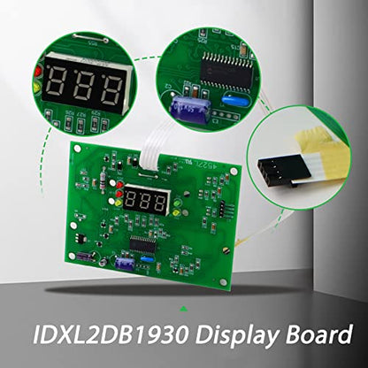 IDXL2DB1930 Placa de visualización de repuesto para Hayward Heater IDXL2DB1930 Placa de visualización, compatible con Hayward Universal H-Series Low Nox Calentador, H400FDN HD150FDN