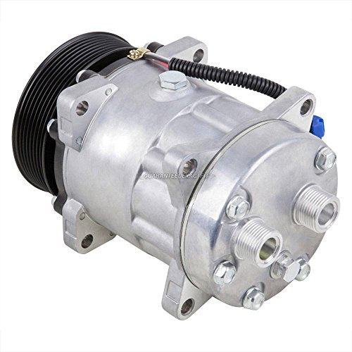 60-02147NA - Embrague de aire acondicionado y compresor de CA para Freightliner reemplaza a SK14431 2247692000 ABPN83304563 Sanden SD7H15 4477 4431 4734 12v