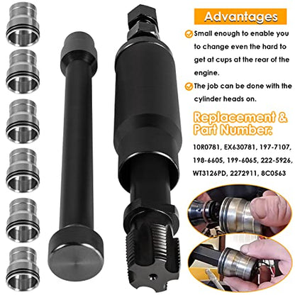 Herramienta de extracción e instalación para inyector con kit de piezas para Cat 3126/3126B Caterpillar C7 C9 con inyectores estilo HUEI