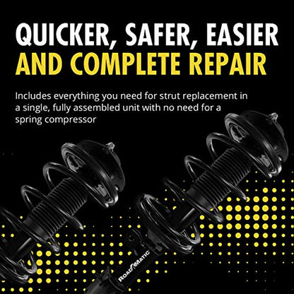 Monroe Shocks & Struts RoadMatic 182115 - Conjunto de puntal y resorte helicoidal