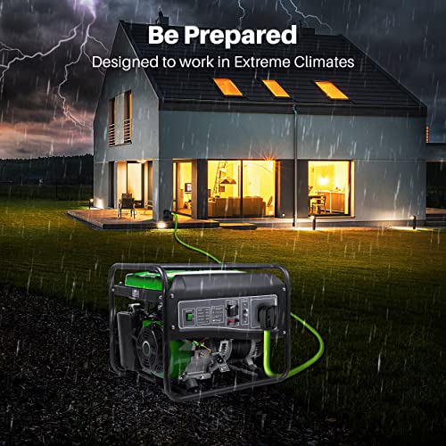 GearIT Cable de extensión de generador de 50 amperios (15 pies) NEMA 14-50P a SS2-50R Conector de bloqueo giratorio STW 6/3+8/1 AWG 125/250V para caja de entrada de alimentación de 50A, caravana, generador a casa, 15 pies