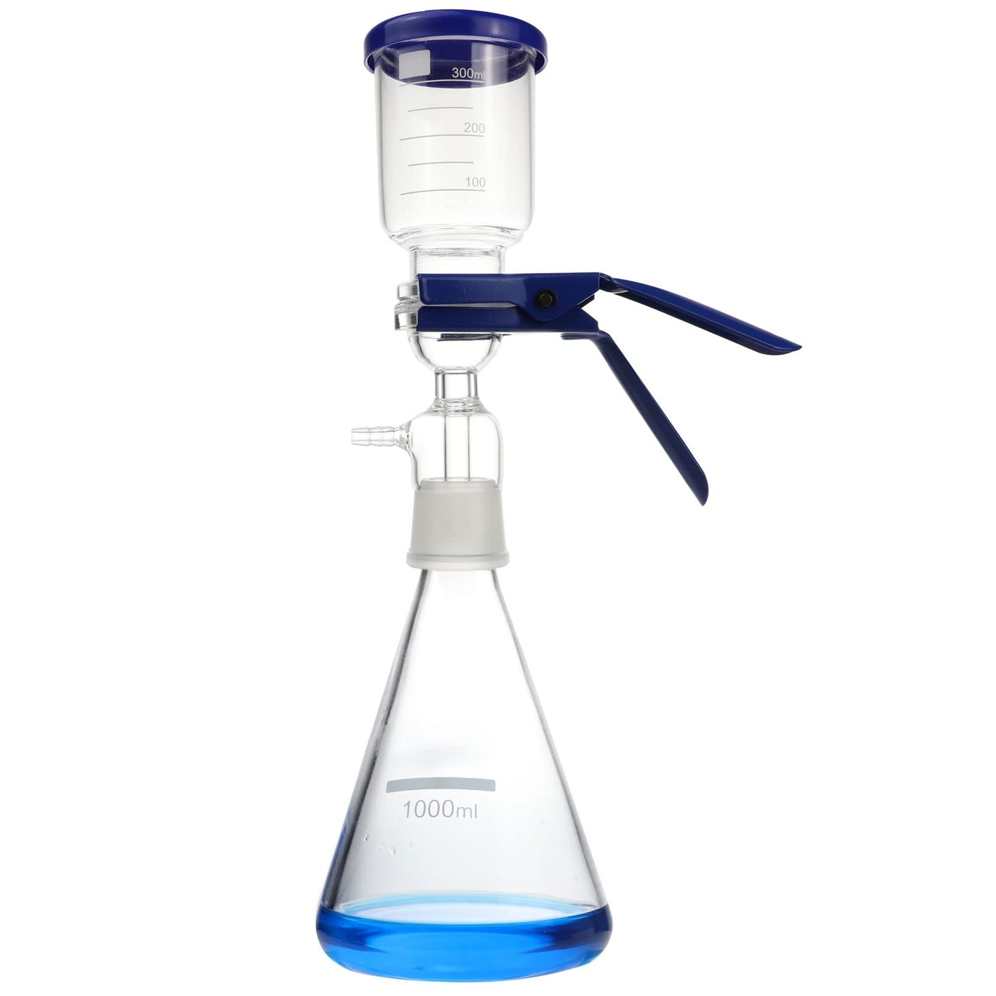 ADAMAS-BETA Aparato de cristal de la filtración del vacío del laboratorio del filtro de la succión del vacío, vidrio de borosilicato, 33.8 fl oz