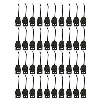 Rake Tooth LH Rubber 40 unidades para New Holland 850613 se adapta a Massey Ferguson 25 36 37 580848M91