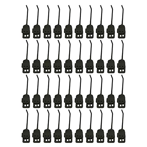 Rake Tooth LH Rubber 40 unidades para New Holland 850613 se adapta a Massey Ferguson 25 36 37 580848M91