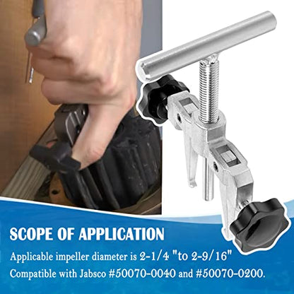 660040-1 - Extractor de impulsor de acero inoxidable para impulsores de 2-1/4" a 2-9/16"