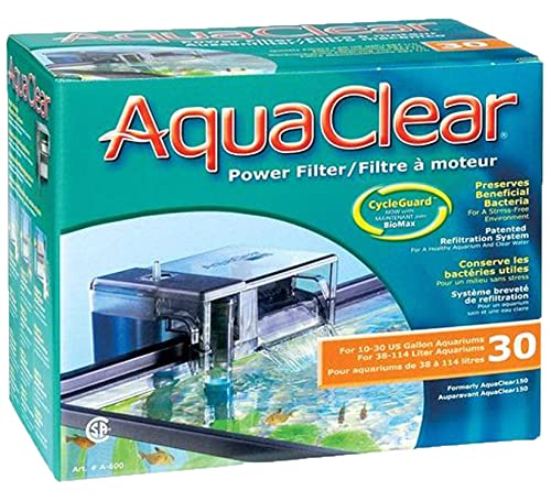 Hagen AquaClear 30 Filtro 110 V para Acuarios hasta 30 galones