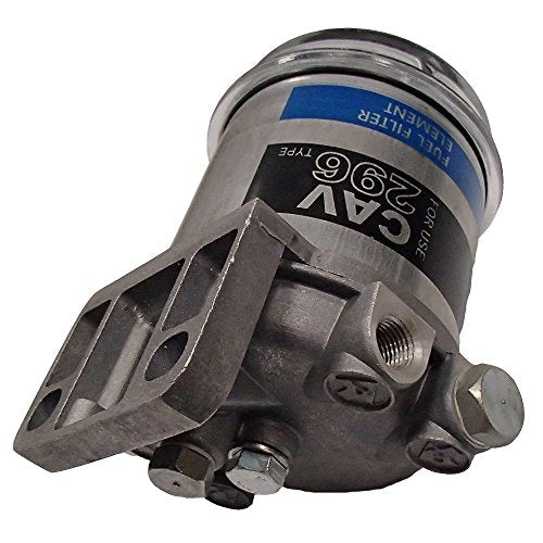 C5NN9165C - Nuevo conjunto de filtro de combustible individual con cuenco de vidrio estilo CAV para Massey Ferguson 302 31 3165 410 50A