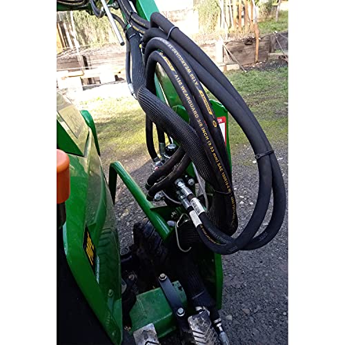 Kit de válvula desviadora eléctrica hidráulica para modelos de tractor John Deere 1023E, 1026R y 1025R con cargadores H120