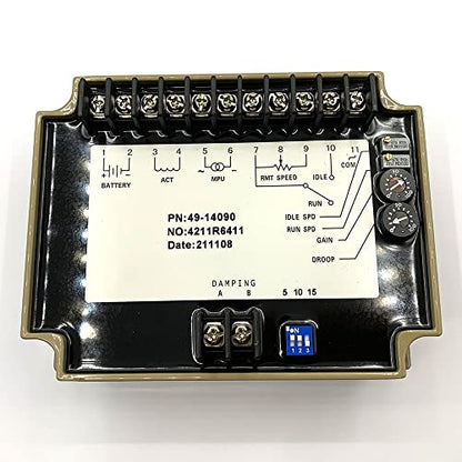 Unidad de control de velocidad del generador 4914090 49-14090 módulo de control de velocidad generador gobernador electrónico
