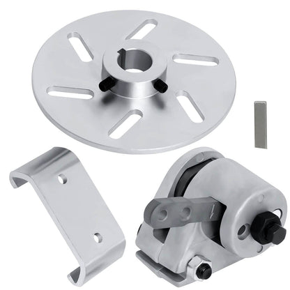 Pinza de freno Go Kart y pieza de disco compatible con Mancoo, Yerf- Dogg, Predatorr 212cc. Disco de orificio de 1 pulgada y pinza de freno mecánica, sistema de freno Go Kart