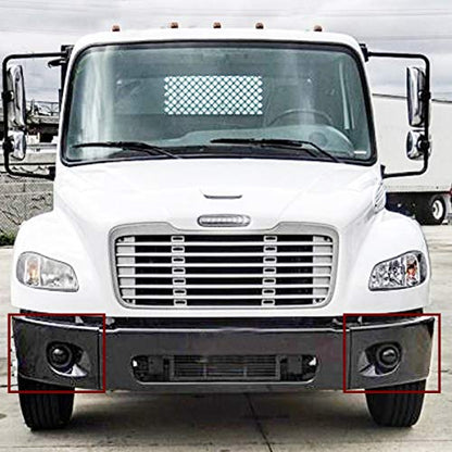 Parachoques de plástico gris oscuro – lado del conductor y del pasajero (Ajuste: 2002 – 2016 Freightliner M2 106 112 Bussiness Class)