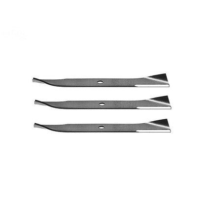 3 cuchillas para cortacéspedes de 48 pulgadas Toro Wheel Horse 106078 106637 fabricado en Estados Unidos