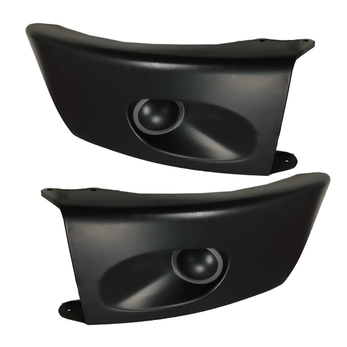 Parachoques de plástico gris oscuro – lado del conductor y del pasajero (Ajuste: 2002 – 2016 Freightliner M2 106 112 Bussiness Class)