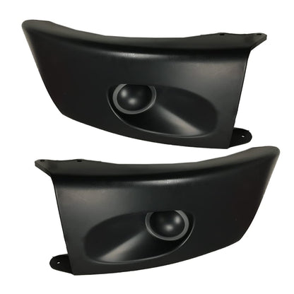 Parachoques de plástico gris oscuro – lado del conductor y del pasajero (Ajuste: 2002 – 2016 Freightliner M2 106 112 Bussiness Class)