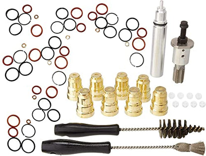 Herramienta de extracción e instalación de vasos para inyector con junta tórica para Ford Powerstroke 7.3L y Navistar T444e DT466E Caterpillar 3126, 3126B, 3126E