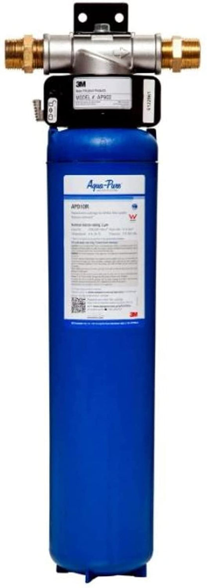3M Aqua-Pure Sistema de filtro de agua sanitario de cambio rápido AP902, reduce los sedimentos