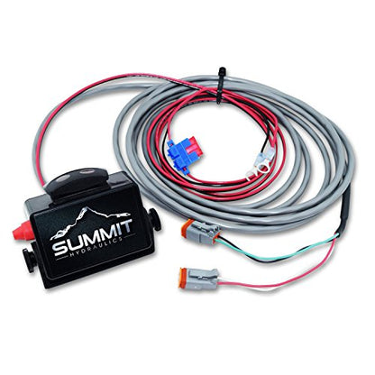 Multiplicador hidráulico SCV, Kit de desviador/divisor de válvula múltiple con acopladores y control de caja de interruptor, ¡transforme 1 circuito en 2 circuitos!