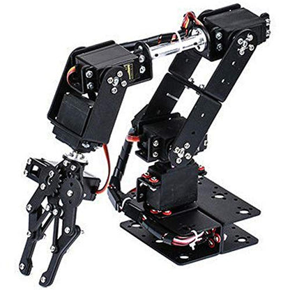 6DOF - Kit de garras de brazo mecánicas, manipulador DOF, robot industrial, agarre mecánico, piezas de robot automático