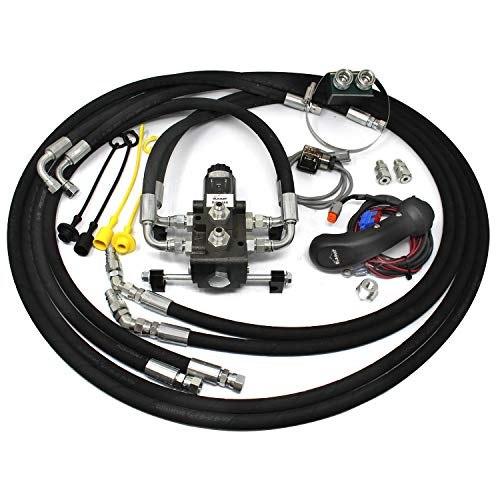 Kit de válvula desviadora eléctrica hidráulica para modelos de tractor John Deere 1023E, 1026R y 1025R con cargadores H120