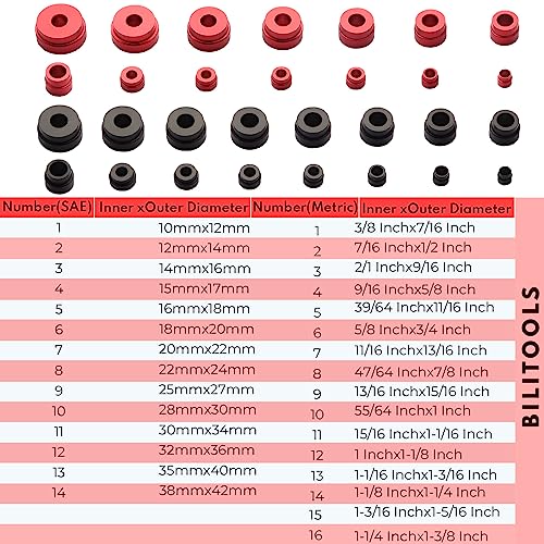 Juego de conductores de carreras y sellos de rodamientos de 43 piezas, juego de instalador de controlador de sello para instalación de rodamientos