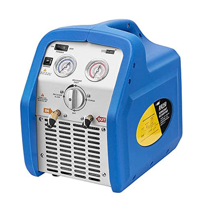 VIVOHOME Máquina de recuperación de refrigerante portátil de 110-120 V CA 60 Hz 3/4 HP de un solo cilindro