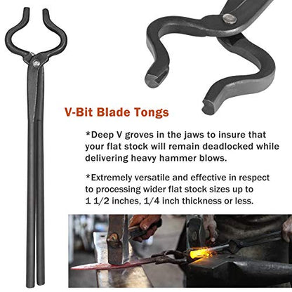 Juego de pinzas para hacer cuchillos ensamblados para hacer cuchillos y herrería (3 piezas)