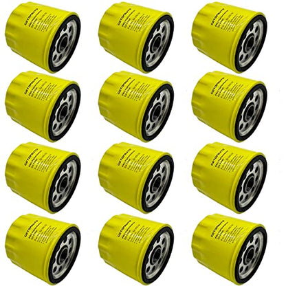 Filtro de aceite de motor 52 050 02 con capacidad adicional para CH11 - CH15, CV11 - CV22, M18 - M20, MV16 - MV20 y K582 (juego de 12)