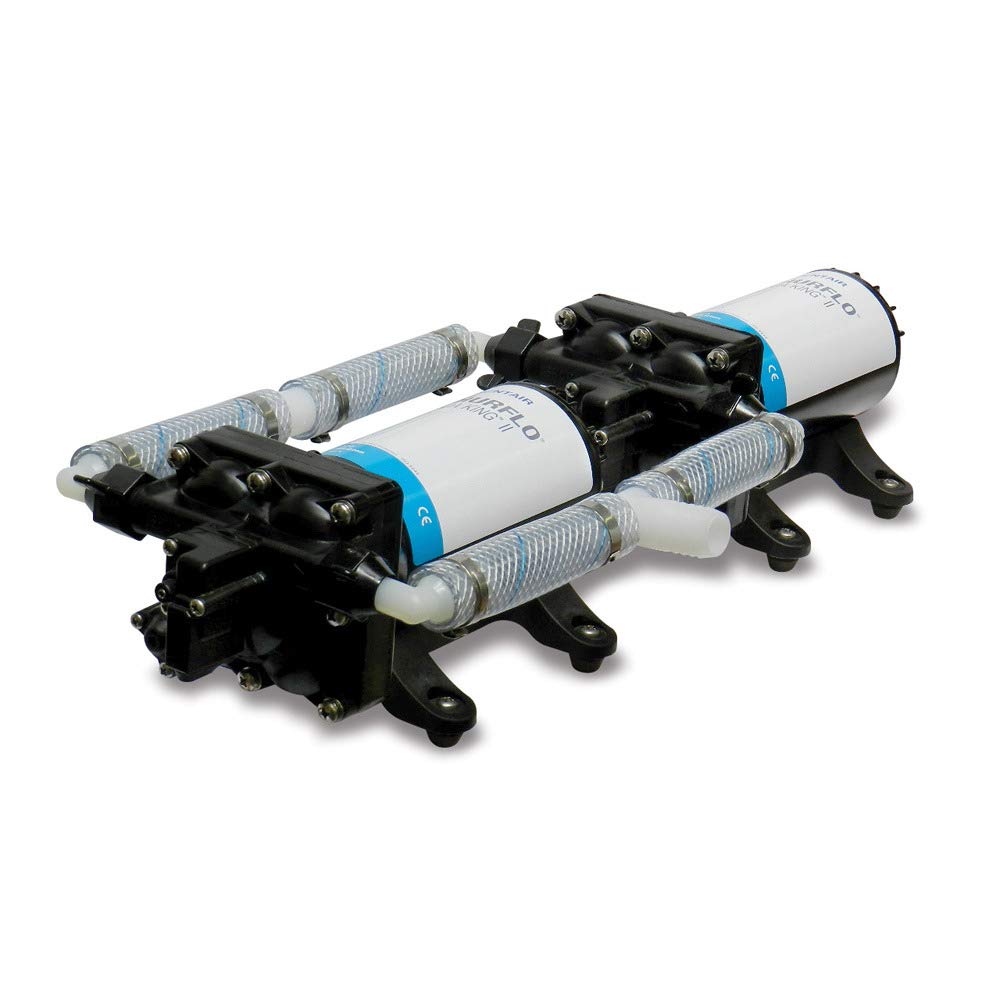 SHURFLO Sistema de Bomba Dual de Alto Flujo - 24 VDC, 10.0 GPM