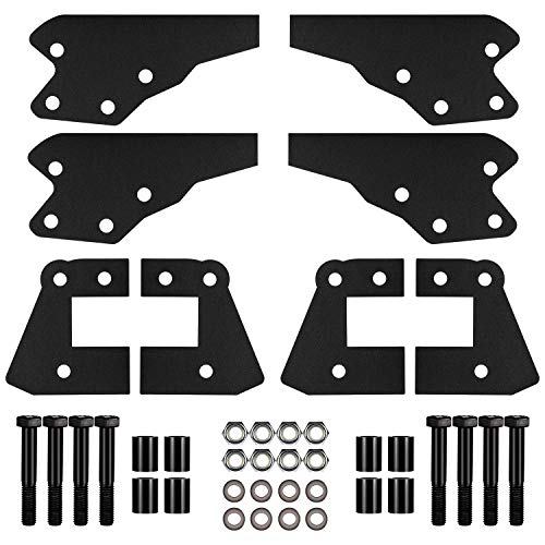 Kit de elevación delantera y trasera de 3 pulgadas para Polaris Ranger Fullsize 570/Fullsize 570 XP/XP 900/XP 900 CREW/XP 1000/XP 1000 CREW/1000 Diesel/1000 Diesel CREW UTV Kit de elevación completa