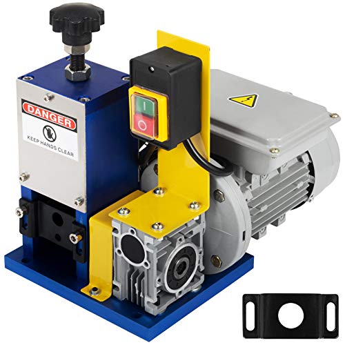 Happybuy Cable Wire Stripping Machine Máquina automática de pelado de alambre eléctrico Máquina de pelar portátil para reciclaje de chatarra de cobre