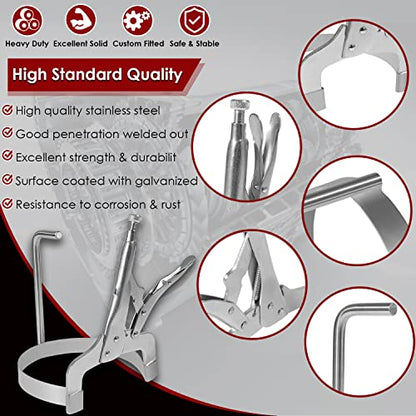 T-47781AC 1-2-3-4 y 3-5 herramienta de extracción e instalación de tambor inversa para transmisión 6L50 6L80 6L90 GM, compatible con Cadillac Chevy GMC y camiones 2006 en adelante