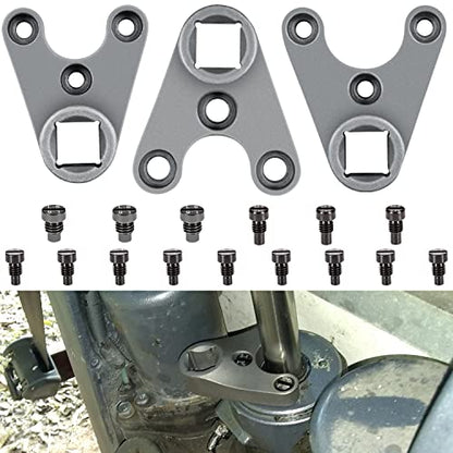 Juego de herramientas de llave de pasador de inclinación fuera de borda (MT0004 y MT0006 y MT0009) para Yamaha Suzuki Johnson Evinrude