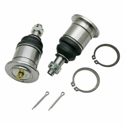 Kit de par de juntas esféricas superiores engrasables extendidas de 0.984 in compatible con Toyota Land Cruiser 100 Land Cruiser 200 Land Cruiser Prado