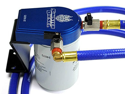 Sinister SD-COOLFIL-6.6-11-W Diesel - Sistema de filtración de refrigerante (11-15 Chevy/GMC Duramax)