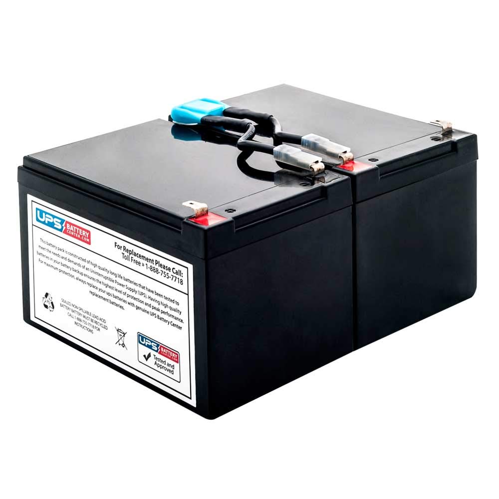 UPSBatteryCenter® - Batería de repuesto compatible con APC Smart UPS 1000 SUA1000I