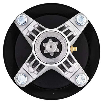 Conjunto de husillo de cubierta para MTD Cub Cadet de 46 pulgadas XT1-LT46 XT2-LX46 KH KW FAB Mower 918-06977 918-06977A