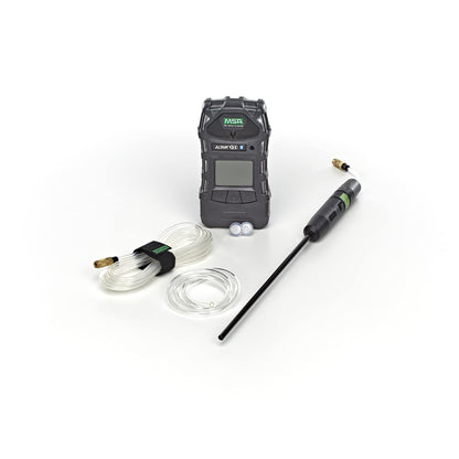 MSA 10116926 ALTAIR 5X - Detector multigas (LEL, O2, CO, H2S), línea de 10 pies, sonda de 1 pie, dispositivo de carbón con pantalla monocromática, monitor de gas portátil, UL/CSA, incluye instrumento/línea/sonda