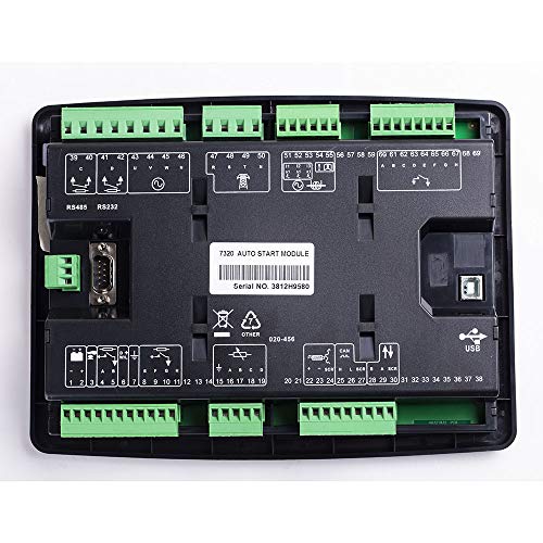 DSE7320 Controlador automático DSE 7320 AMF ATS módulo de control del generador -